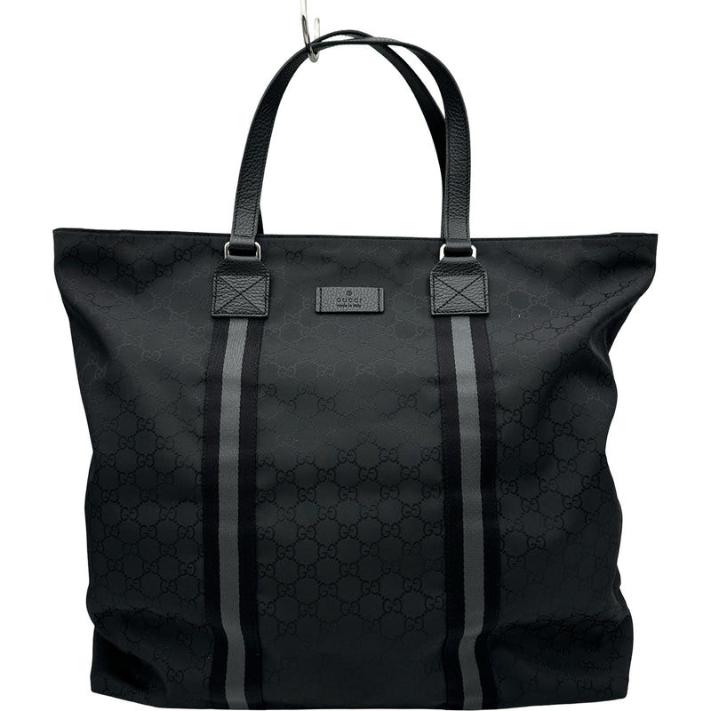 グッチ GUCCI トートバッグ 449179 ブラック GGナイロン メンズ トート