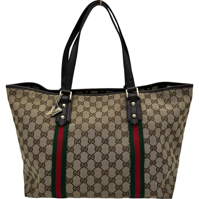 グッチ GUCCI シェリーライントート 139260 ブラウン GGキャンバス