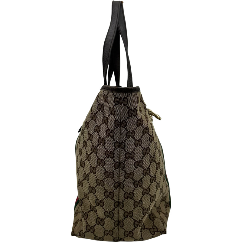 グッチ GUCCI シェリーライントート 139260 ブラウン GGキャンバス