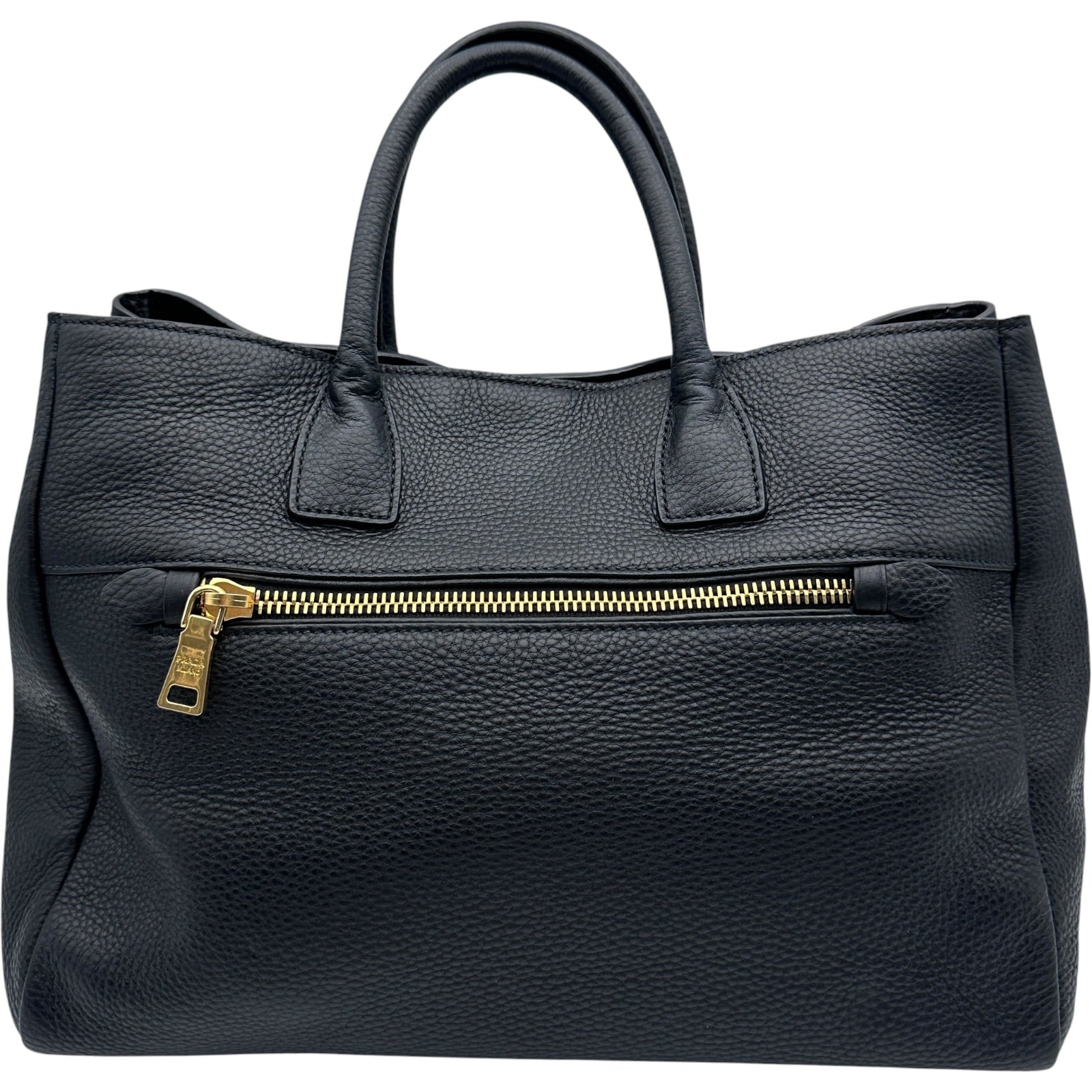 プラダ　シルクバック プラダ PRADA 2WAYトートバッグ BN2545 ブラック レザー レディース