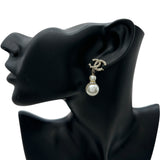 シャネル CHANEL ココマークパールピアス ゴールド メタル/フェイクパール アクセサリー