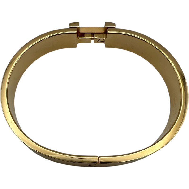エルメス HERMES クリッククラック GM ブラック×マットゴールド金具