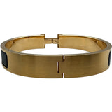 エルメス HERMES クリッククラック GM ブラック×マットゴールド金具 メタル アクセサリー