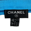 シャネル CHANEL スカーフ ホワイト/ブルー/オレンジ コットン/シルク レディース スカーフ