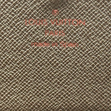ルイ・ヴィトン LOUIS VUITTON ポルトモネ・ビエトレゾール N61730 ブラウン ダミエ ユニセックス 二つ折り財布