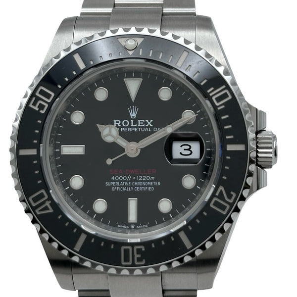 ロレックス ROLEX シードゥエラー 126600 ブラック ステンレススチール