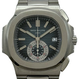 パテック・フィリップ PATEK PHILIPPE ノーチラス クロノグラフ 5980/1A-001 ブルー ステンレススチール 自動巻き メンズ 腕時計