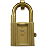 エルメス HERMES ケリーウォッチ KE1.201 ゴールド ゴールドプレーテッド クオーツ レディース 腕時計
