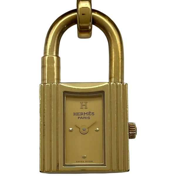 エルメス HERMES ケリーウォッチ KE1.201 ゴールド ゴールドプレー