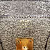 エルメス HERMES バーキン25　ヴェルソ K刻印　(2025年製) ツンドラ・ニューホワイト　ゴールド金具 トゴ レディース ハンドバッグ