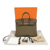 エルメス HERMES バーキン25　ヴェルソ K刻印　(2025年製) ツンドラ・ニューホワイト　ゴールド金具 トゴ レディース ハンドバッグ