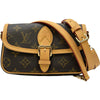 ルイ・ヴィトン LOUIS VUITTON ナノ・ディアヌ M83298 ブラウン モノグラムキャンバス レディース ショルダーバッグ
