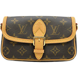 ルイ・ヴィトン LOUIS VUITTON ナノ・ディアヌ M83298 ブラウン モノグラムキャンバス レディース ショルダーバッグ