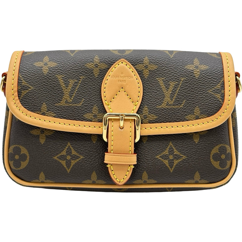 ルイ・ヴィトン LOUIS VUITTON ナノ・ディアヌ M83298 ブラウン