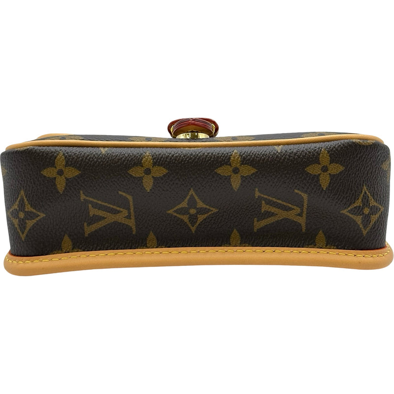 ルイ・ヴィトン LOUIS VUITTON ナノ・ディアヌ M83298 ブラウン