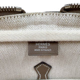 エルメス HERMES ヴィクトリア3　40 X刻印　(2016年製) エトゥープ　シルバー金具 トリヨンクレマンス メンズ ビジネスバッグ
