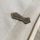 エルメス HERMES ヴィクトリア3　40 X刻印　(2016年製) エトゥープ　シルバー金具 トリヨンクレマンス メンズ ビジネスバッグ
