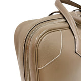 エルメス HERMES ヴィクトリア3　40 X刻印　(2016年製) エトゥープ　シルバー金具 トリヨンクレマンス メンズ ビジネスバッグ