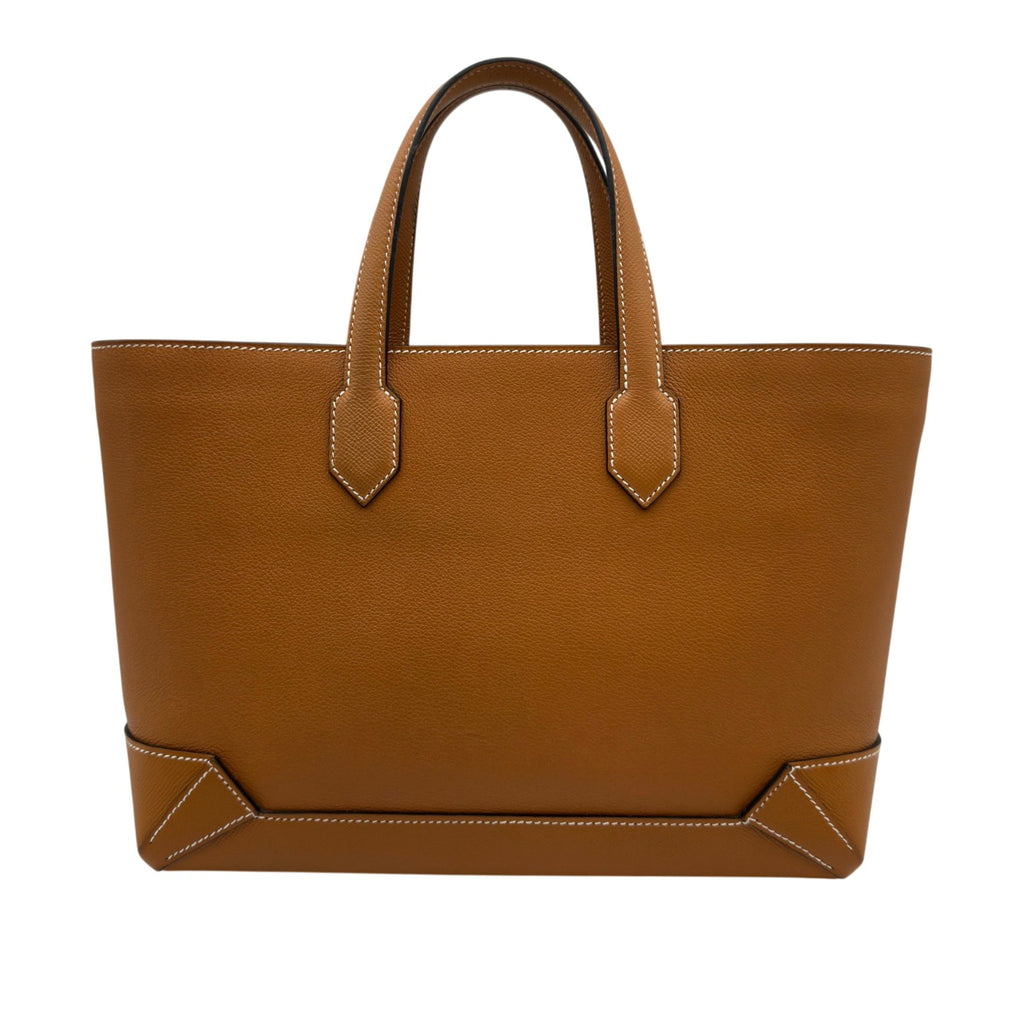 エルメス HERMES マキシボックスカバス30 A刻 トフィ エバーカラー