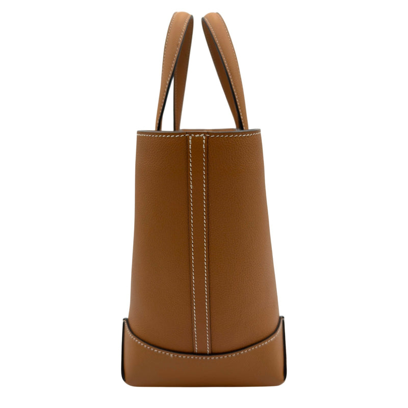 エルメス HERMES マキシボックスカバス30 A刻 トフィ エバーカラー