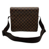 ルイ・ヴィトン LOUIS VUITTON ナヴィグリオ N45255 ブラウン ダミエ・レザー メンズ ショルダーバッグ