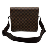 ルイ・ヴィトン LOUIS VUITTON ナヴィグリオ N45255 ブラウン ダミエ・レザー メンズ ショルダーバッグ