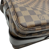 ルイ・ヴィトン LOUIS VUITTON ナヴィグリオ N45255 ブラウン ダミエ・レザー メンズ ショルダーバッグ