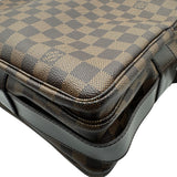ルイ・ヴィトン LOUIS VUITTON ナヴィグリオ N45255 ブラウン ダミエ・レザー メンズ ショルダーバッグ