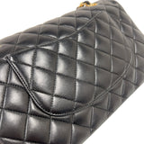 シャネル CHANEL マトラッセ25 A01112 ブラック　ゴールド金具 ラムスキン レディース ショルダーバッグ
