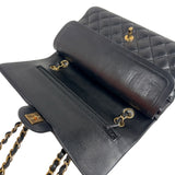 シャネル CHANEL マトラッセ25 A01112 ブラック　ゴールド金具 ラムスキン レディース ショルダーバッグ