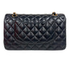 シャネル CHANEL マトラッセ25 A01112 ブラック　ゴールド金具 ラムスキン レディース ショルダーバッグ