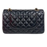 シャネル CHANEL マトラッセ25 A01112 ブラック　ゴールド金具 ラムスキン レディース ショルダーバッグ