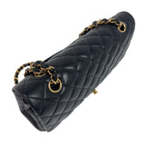 シャネル CHANEL マトラッセ25 A01112 ブラック　ゴールド金具 ラムスキン レディース ショルダーバッグ