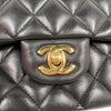 シャネル CHANEL マトラッセ25 A01112 ブラック　ゴールド金具 ラムスキン レディース ショルダーバッグ