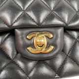 シャネル CHANEL マトラッセ25 A01112 ブラック　ゴールド金具 ラムスキン レディース ショルダーバッグ