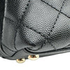 シャネル CHANEL ココハンドルXS A92990 30番台 ブラック ゴールド金具 キャビアスキン レディース ハンドバッグ ショルダーバッグ