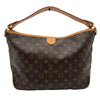 ルイ・ヴィトン LOUIS VUITTON ディライトフルPM M40352 ブラウン モノグラム/レザー レディース ショルダーバッグ