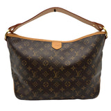 ルイ・ヴィトン LOUIS VUITTON ディライトフルPM M40352 ブラウン モノグラム/レザー レディース ショルダーバッグ