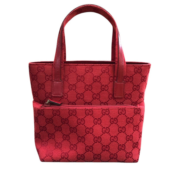 グッチ GUCCI GGキャンバス ハンドバッグ 002・1079 レット GG