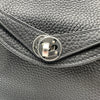 エルメス HERMES リンディ ミニ K刻印 ブラック シルバー金具 トリヨン レディース ショルダーバッグ