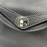 エルメス HERMES リンディ ミニ K刻印 ブラック シルバー金具 トリヨン レディース ショルダーバッグ