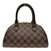 ルイ・ヴィトン LOUIS VUITTON リベラミニ N41436 ブラウン ダミエ/レザー レディース ハンドバッグ