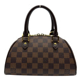 ルイ・ヴィトン LOUIS VUITTON リベラミニ N41436 ブラウン ダミエ/レザー レディース ハンドバッグ