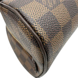 ルイ・ヴィトン LOUIS VUITTON リベラミニ N41436 ブラウン ダミエ/レザー レディース ハンドバッグ