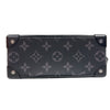 ルイ・ヴィトン LOUIS VUITTON ミニ・ソフトトランク M44735 ブラック　シルバー金具 モノグラム・エクリプス メンズ ショルダーバッグ