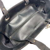 シャネル CHANEL パリビアッツトートMM A34209 ブラック シルバー金具 コーティングキャンバス レディース トートバッグ