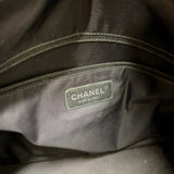 シャネル CHANEL パリビアッツトートMM A34209 ブラック シルバー金具 コーティングキャンバス レディース トートバッグ