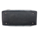 シャネル CHANEL パリビアッツトートMM A34209 ブラック シルバー金具 コーティングキャンバス レディース トートバッグ