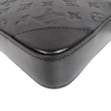 ルイ・ヴィトン LOUIS VUITTON デュオ・メッセンジャーバッグ M69827 ブラック モノグラム・シャドゥ メンズ メッセンジャーバッグ