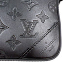 ルイ・ヴィトン LOUIS VUITTON デュオ・メッセンジャーバッグ M69827 ブラック モノグラム・シャドゥ メンズ メッセンジャーバッグ
